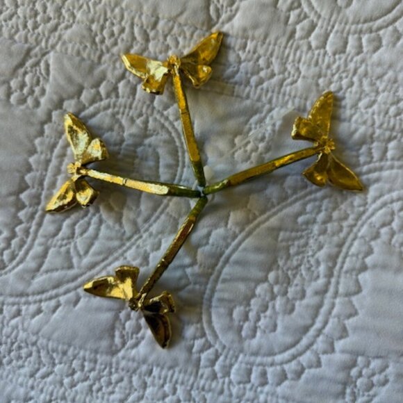 KAREN CALLAN BUTTERFLY NAPKIN HOLDER 4 - Picture 3 of 4